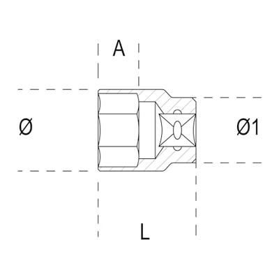 Beta Dopsleutels zeskant 920A 29 - 009200029