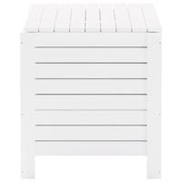 Opbergbox met deksel RANA 80x49x54 cm massief grenenhout wit - thumbnail