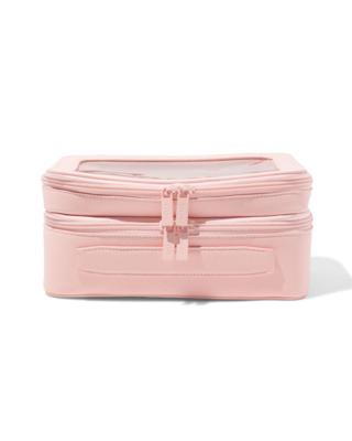 HEMA Toilettas 23x15x9cm dubbellaags transparant