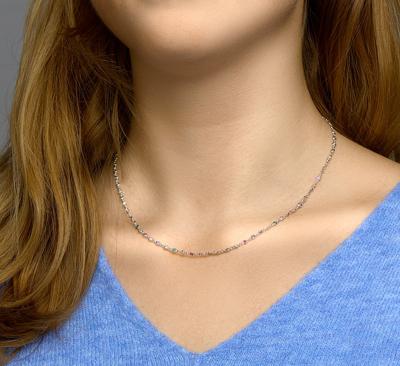 TFT Zilveren Ketting Zirkonia 3,0 mm 41 + 4 cm TFT Zilveren Ketting Zirkonia 3,0 mm 41 + 4 cm