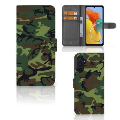 Samsung Galaxy M14 | Telefoon Hoesje | Army Dark