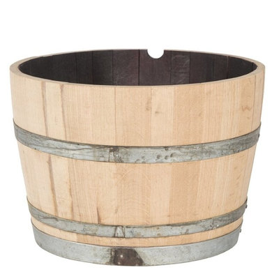Wijnvat kuip onbehandeld Vatenhandel Stijf - Vatenhandel stijf