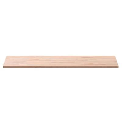 Wastafelblad 80x40x1,5 cm massief beukenhout