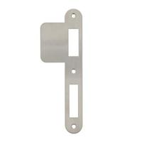 Intersteel Sluitplaat DIN rechts met lange lip tbv dag- en nacht schoot - RVS - thumbnail