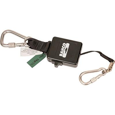 Bahco Veiligheidskoord | met vaste karabijnhaak | uittrekbaar | 1 kg | 1 m - volgens DROPS best practices - 3875-RL2