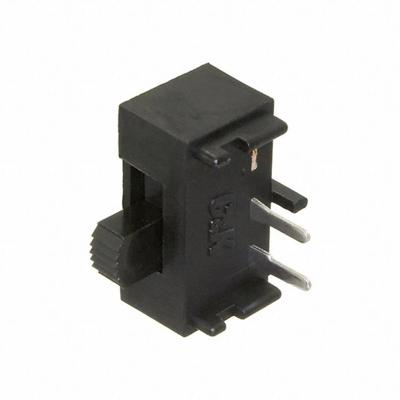 C & K Switches L101011ML04Q Slide Switch LP Series Schuifschakelaar 125 V/AC, 28 V/DC 4 A 1x aan/uit 1 stuk(s) Bulk
