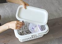 Hachiman Cestino Coverchio S - wit - thumbnail