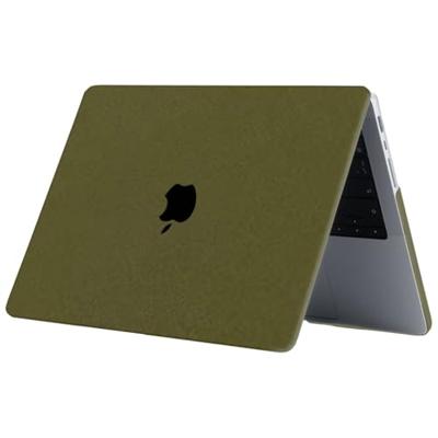 Lunso MacBook Pro 16 inch M1/M2 (2021-2023) cover hoes - case - Sand Army Green Lunso MacBook Pro 16 inch M1/M2 (2021-2023) cover hoes - case - Sand Army Green