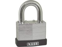 Kasp K13040A2 Hangslot 40 mm Gelijksluitend Zilver Sleutelslot - thumbnail