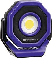 Promat/Tecwerk LED-accuhandlamp | 3,7 V 2600 mAh | Li-Ion 7 W 100-700 LM | laadtijd 4 H - 4000873349 - thumbnail