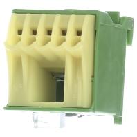 Hager KN06E PE-klem Flexibel: - Massief: - 1 stuk(s) Meerdere kleuren