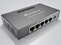 LevelOne Netwerk Switch 5 Port Gigabit Ethernet 9K Metaal RJ45 - thumbnail