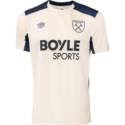 Umbro West Ham United Trainingsshirt 2025-2026 Beige
