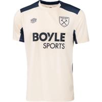 Umbro West Ham United Trainingsshirt 2025-2026 Beige - thumbnail