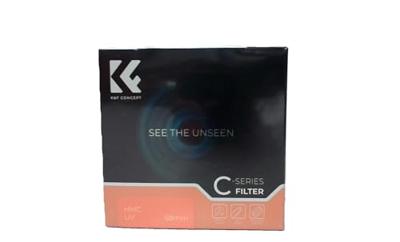 K&F Concept UV filter met multi layer coating 58mm - Classic serie slim multicoated filter met blauwe coating