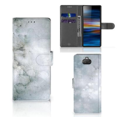 Hoesje Sony Xperia 10 Painting Grey