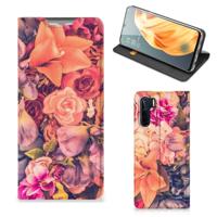 OPPO Reno3 | A91 Smart Cover Bosje Bloemen - thumbnail