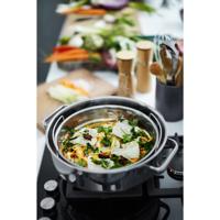 WMF Vitalis Aroma Stoompan Rond met Glasdeksel en Siliconen Rond, 28cm - thumbnail