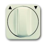Busch Jaeger CREME afdekplaat + knop draaischakelaar - 4692060