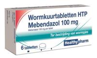 Healthypharm Mebendazol/wormkuur 100 Mg 6 Tabletten Healthypharm - thumbnail
