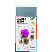 Zijdevloeipapier Folia 50x70cm 20gr nr66 zilver 5 vel | 10 stuks - thumbnail