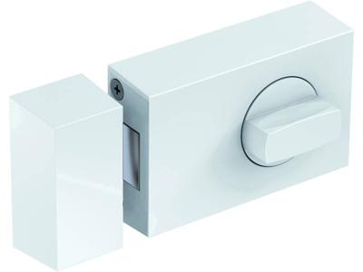 Basi 1301-0201 Extra deurslot Wit (glanzend)