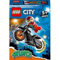Lego city - 60311 stuntz vuur stuntmotor - thumbnail