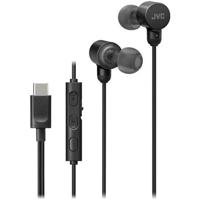 JVC HA-FR29UC bedrade in-ear oordopjes - Zwart - thumbnail