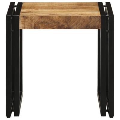 Salontafel Bruin 40 x 40 x 38 cm Massief Mango Hout