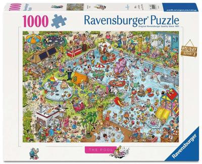 Ravensburger puzzel holiday resort the pool 1000 stukjes