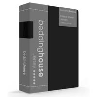 Beddinghouse Hoeslaken Jersey Black-70/80/90 x 200/210/220 cm - thumbnail