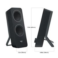 Logitech Z207 2.0 PC-luidsprekers Bluetooth, Kabelgebonden 10 W Zwart - thumbnail
