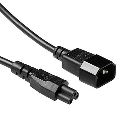 ACT AK5434 230V Stroomkabel C14/C5 Zwart - 3 meter