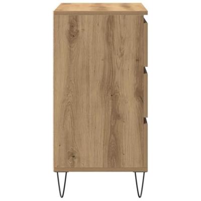 Dressoir met lade Artisan Eiken 60 x 35 x 70 cm Bewerkt hout