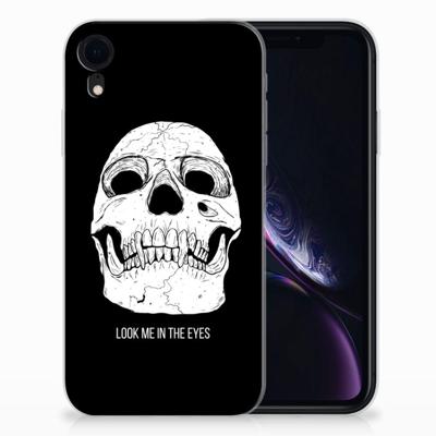 Silicone Back Case Apple iPhone Xr Skull Eyes Silicone Back Case Apple iPhone Xr Skull Eyes