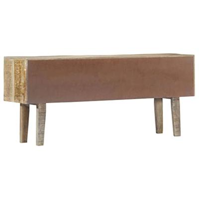 Dressoir 140x30x60 cm massief mangohout