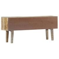 Dressoir 140x30x60 cm massief mangohout - thumbnail