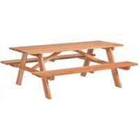 Business picknicktafel hardhout - thumbnail