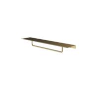 Hotbath &More Shelves - Handdoekrek 40 Cm - Voor Planchet - Geborsteld Messing PVD - thumbnail