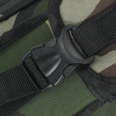 Hengeltas 150 cm camouflage oxford stof groen