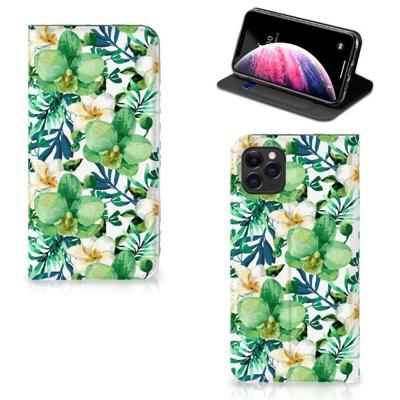 Apple iPhone 11 Pro Max Smart Cover Orchidee Groen Apple iPhone 11 Pro Max Smart Cover Orchidee Groen