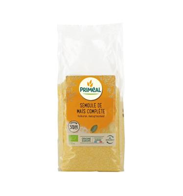 Primeal Polenta fijn volkoren maismeel bio 500 Gram