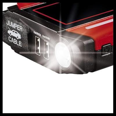 Einhell Snelstartsysteem CE-JS 18 1091531 Starthulpstroom: 300 A 2x USB-contact, Laadtoestandweergave