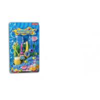 Bellenblaasset deluxe 8-delig op kaart - thumbnail