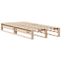 Bedframe zonder matras massief grenenhout 140x200 cm - thumbnail