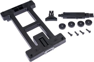 CONTEC schooltassenmand, achterop "corto mik 2.0" ct hr-basket corto mik 2. steel 41x21x25/20 cm blac