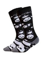 Cairn Skisokken Kinderen 2-pack Black Panda-27/30 - thumbnail