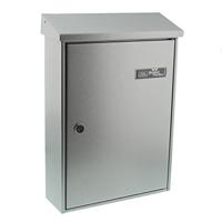 Burg Wächter 61100 LETTER 5832 SI Brievenbus Staal Zilver Sleutelslot - thumbnail