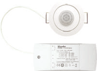 Klemko 870569 Aanwezigheiddetector plafond Inbouw PIR 230V 2200W 360° 8M - thumbnail