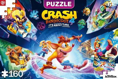 Crash Bandicoot 4 Kids Puzzle It's About Time (160 pieces) Crash Bandicoot 4 Kids Puzzle It's About Time (160 pieces)